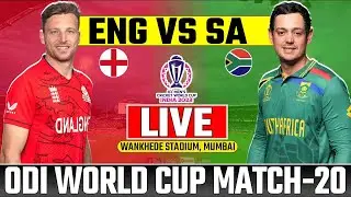 🔴 LIVE | England vs South Africa Live | Sa vs Eng Live Match Today | World Cup 2023 Live Match