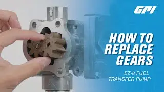 GPI EZ-8 Как заменить шестерни