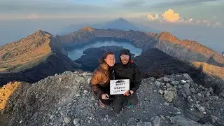 MOUNT RINJANI ASCENT : 3726m. 