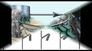 Perfiladeira ou M&aacute;quina de Fabricar SILOS DE ARMAZENAMENTO.  Spiral Seaming Type Steel Silo Machine
