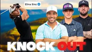 Can Any Of Us Beat A Pro Golfer? (Knockout Challenge)