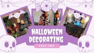 Часть вторая 🎃 Хэллоуинская аптека и особняк с привидениями | Хэллоуин 2025 | Украшайте вместе со...