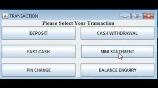 ATM Simulator | JAVA Project Download