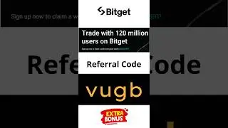 Bitget Voucher Code: vugb ✅ Bitget Tutorial