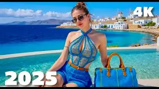 Summer Relaxing Vibes 4K UHD 2025 🍹 Chill Tropical Deep House Mix | Update Music