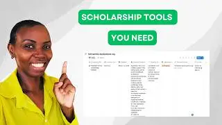 How to Use Essential Tools for Scholarship Success | Scholarship Masterclass