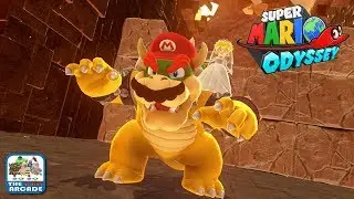 Super Mario Odyssey - Defeating and Capturing Bowser (Nintendo Switch Gameplay)