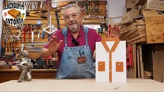 Haz tu propio colgador de llaves con forma de camisa &iexcl;F&aacute;cil y divertido!