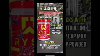 Ryse Preworkout Cheat Sheet