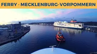 3 cameras realtime departure of ferry MECKLENBURG-VORPOMMERN in Gdańsk (Stena Line)