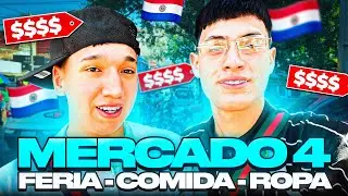 RECORRIENDO el MERCADO 4: FERIA, COMIDA, ROPA TRUCHA Y DESCONTROL 🚙 | LOS MACANA