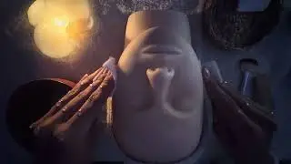 ASMR Rel&aacute;jate y Disfruta De Una Limpieza Facial | M&uacute;sica relajante,Cosquilleos✨😶&zwj;🌫️ #asmr #asmrvideo