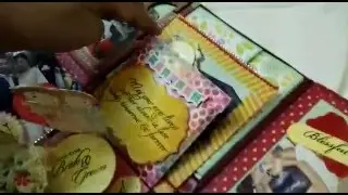 Explosion Box Card Wedding Gift