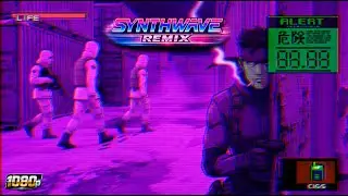 Metal Gear Solid Main Theme | Synthwave x Dubstep Remix | 80s Stealth Tribute #SynthwaveRemix