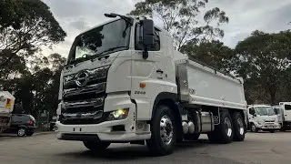 Hino FS 2848 Heavy Duty Tipper Dump Truck Adco Trailer Civil Demo Excavations