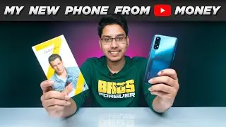 My New Smartphone From YouTube Money 😍