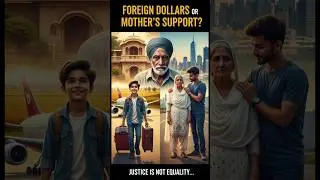 पंजाबी कहानी | विदेशी सपने और घर की ज़िम्मेदारी &mdash; असली हीरो कौन? 🇮🇳✈️🏠❤️ #trending #truestory