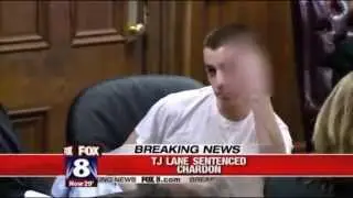 TJ Lane gets life, curses at victims' families