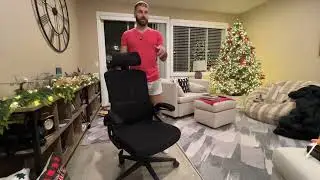 Fizzin Ergonomic Office Chair, 400 LBS Computer Chairs with Adjustable Lumbar Support