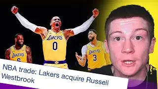 Reacting to Russell Westbrook TRADE... (Lakers Fan)
