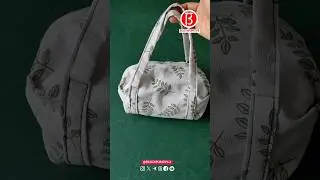 Making a bag from a piece of cloth is simple and beautiful Part 61