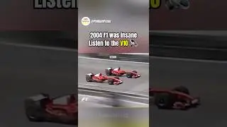 2004 F1 Cars sounded Insane