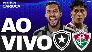 BOTAFOGO X FLUMINENSE AO VIVO COM IMAGEM | CAMPEONATO CARIOCA 2026 - NILTON SANTOS | STUDIO 7TV