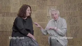 Emily Floyd and Mary Featherston in conversation at ACCA