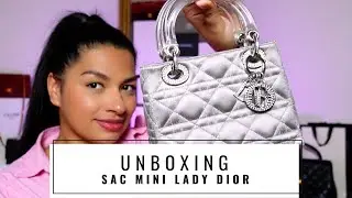 UNBOXING MINI LADY DIOR | CHRISTIAN DIOR | CRISTAUX SWAROVSKI | 31 JOURS D'UNBOXINGS 🤩 | 📦 JOUR 7