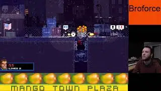 Broforce - Rooftop Madness - Video Games Ep. 247