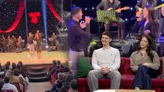 Motër e vëlla nga Shkodra ribëjnë virale “Bulqizakën”, Megi e Serxho Toma të surprizuar