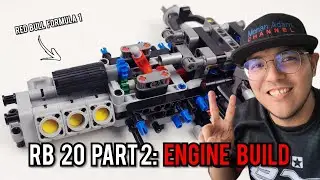 RED BULL F1 LEGO: ENJIN, GEARBOX, DAN SUSPENSION SYSTEM!!