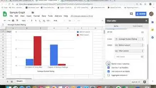 Creating a Pre-/Post-Test Chart