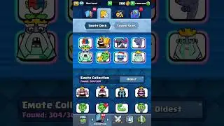 Rarest Emotes in Clash Royale #shorts