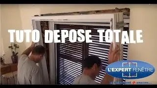 Installation fenêtre PVC en dépose totale L'Expert Fenêtre de Saintes