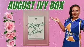 Августовская премьера Ivy Box: искренняя и редкая 💞💚 #ivyboxreveal