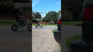 Fly by with Adogmoto#rtr#electronco#pev#euc#begode#pitbike#ebike