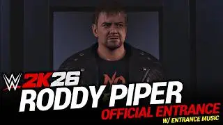 WWE 2K26: Roddy Piper Full Official Entrance!