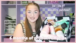PRODUCT EMPTIES | makeup, skincare, hair care, nail care & more