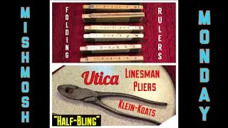 Folding Rulers - Utica “Half-Bling” Pliers with Klein-Koats