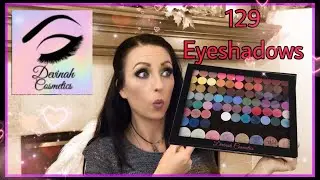 All of my Devinah Cosmetics Eyeshadows Swatched &bull; 129 Shades