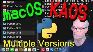 Multiple Versions of Python on macOS