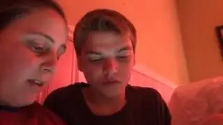 Teen with autism using AAC to talk about his hard day
