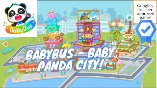 Baby's Panda City 🏙️ For all Baby Bus Fans let's explore Baby Panda City! 🐼 (No commentary gameplay)