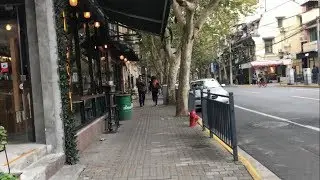 Shanghai street view-Changle road ，上海街景-长乐路