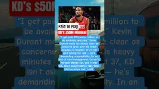 Kevin Durant $50 million #kevindurant #nbanews #rockets