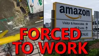 Amazon Workers FORCED TO WORK IN SH*T as Raw Sewage Floods Warehouse