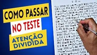 PSICOTÉCNICO DO DETRAN 2025 - COMO PASSAR NO TESTE DE ATENÇÃO DIVIDIDA 2025