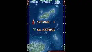 Lethal Thunder / Thunder Blaster (arcade) gameplay + final