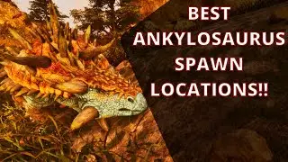 ARK Ascended Ragnarok | Ankylosaurus Spawn Locations!!